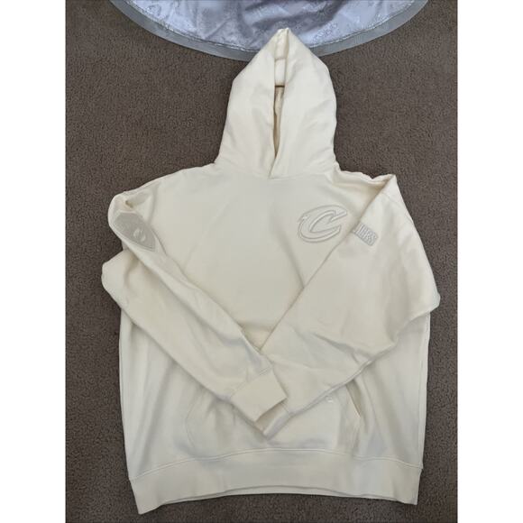 Other - NBA CLEVELAND CAVALIERS NEUTRAL DROP SHOULDER MEN'S PULLOVER HOODI. Size Large